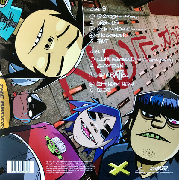 Gorillaz – G Sides (Vinyl, LP, Record Store Day, Compilation, Limited Edition, Reissue, Remastered, 180 Gram, 2020) – photo 2