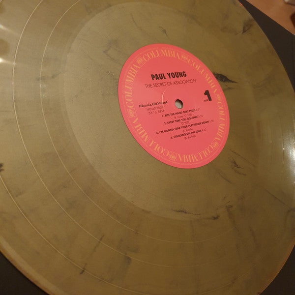 Paul Young – The Secret Of Association (Vinyl, 2xLP, Album, Compilation, Limited Edition, Numbered, Reissue, Gold & Black Marbled, 2022) – photo 4