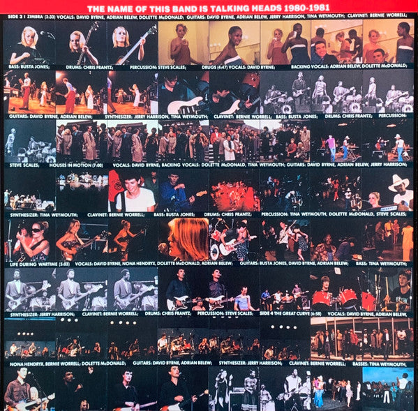 Talking Heads – The Name Of This Band Is Talking Heads (Vinyl, 2xLP, Album, Limited Edition, Reissue, Repress, Red Opaque , 2021) – photo 5