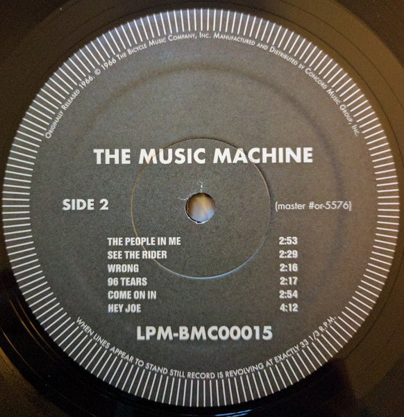 The Music Machine – (Turn On) The Music Machine (Vinyl, LP, Album, Record Store Day, Limited Edition, Reissue, Mono, 180-Gram, 2017) – photo 4