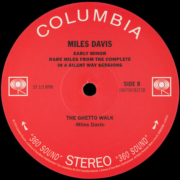 Miles Davis – Early Minor (Rare Miles From The Complete In A Silent Way Sessions) (Vinyl, LP, Record Store Day, Compilation, 2019) – photo 4