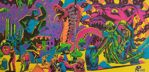 Various – Warfaring Strangers: Acid Nightmares (Vinyl, 2xLP, Compilation, Limited Edition, Neon Green, 2020) – photo 2