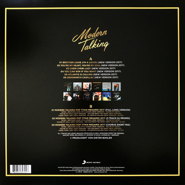Modern Talking – Back For Gold - The New Versions (Vinyl, LP, Album, Clear, 2017) – photo 2