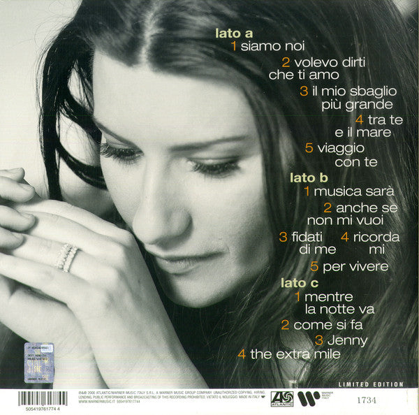 Laura Pausini – Tra Te E Il Mare (Vinyl, LP, Purple, Single Sided, Album, Limited Edition, Numbered, Reissue, 2023) – photo 2