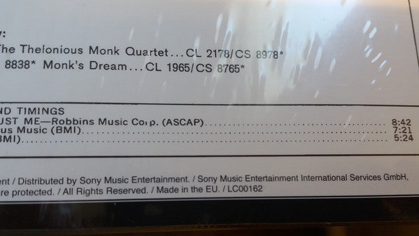 Monk – Monk. (Vinyl, LP, Album, Record Store Day, Reissue, 2018) – photo 2