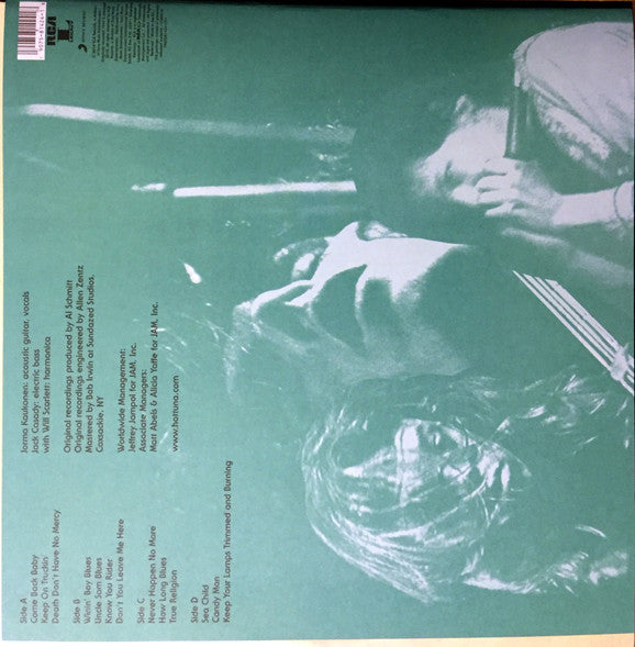 Hot Tuna – Live At The New Orleans House, Berkeley, California, September 1969 (Vinyl, 2xLP, Reissue, 2018) – photo 2