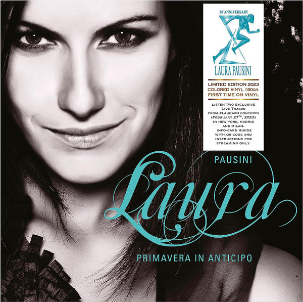 Laura Pausini – Primavera In Anticipo (Vinyl, LP, Tiffany Blue Transparent, Single Sided, Album, Limited Edition, Numbered, Reissue, 2023) – photo 2
