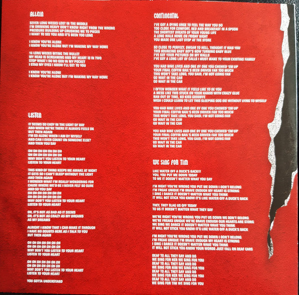 The Wildhearts – AD/HD Rock (Vinyl, 10", 45 RPM, Record Store Day, Compilation, Red (Translucent), 2022) – photo 4