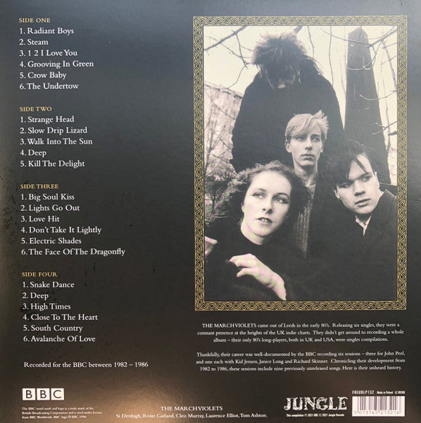 The March Violets – Big Soul Kiss: The BBC Recordings (Vinyl, 2xLP, Record Store Day, Compilation, Limited Edition, Violet Translucent, 2021) – photo 2