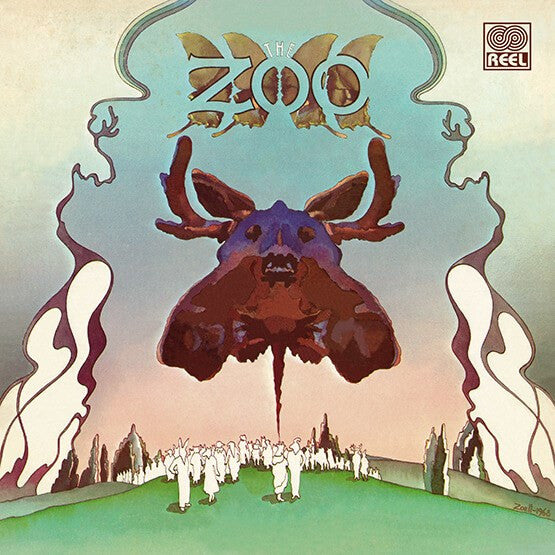 The Zoo – Presents Chocolate Moose (Vinyl, LP, Album, Limited Edition, Reissue, Lilac with Black Marbling ["Psychedelic Marbled"], 2020)