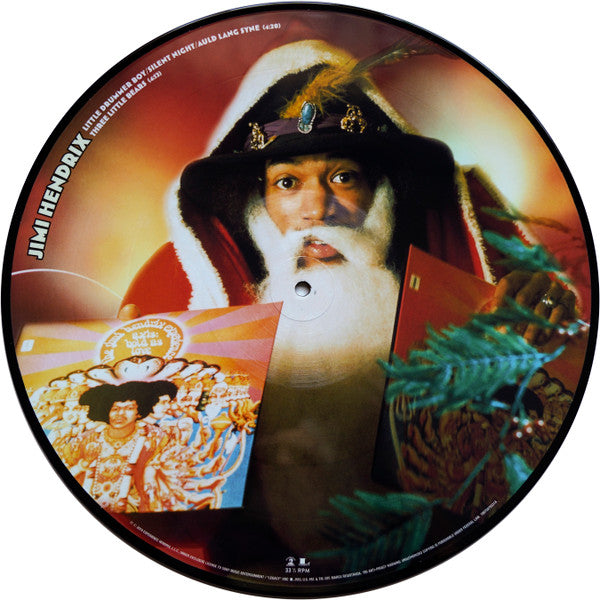 Jimi Hendrix – Merry Christmas And Happy New Year (Vinyl, 12", EP, Record Store Day, Limited Edition, Numbered, Picture Disc, 2019) – photo 3