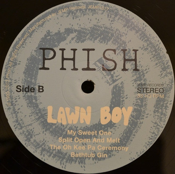 Phish – Lawn Boy (Vinyl, LP, Single Sided, Etched, Album, Reissue, Remastered, Gatefold, 2013) – photo 5