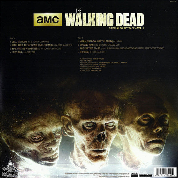 Various – The Walking Dead (AMC Original Soundtrack - Vol. 1) (Vinyl, LP, Album, Gatefold, 2014) – photo 2