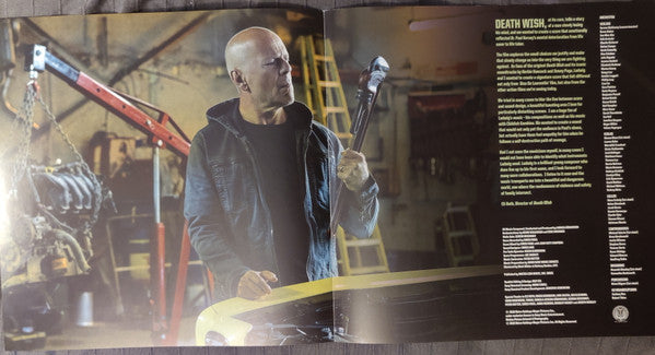 Ludwig Göransson – Death Wish (Original Motion Picture Soundtrack) (Vinyl, LP, Album, Limited Edition, Numbered, Red, 2018) – photo 5