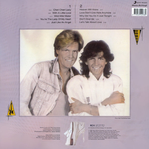 Modern Talking – Let's Talk About Love - The 2nd Album (Vinyl, LP, Album, Limited Edition, Numbered, Reissue, Translucent Blue, 180g, 2023) – photo 3