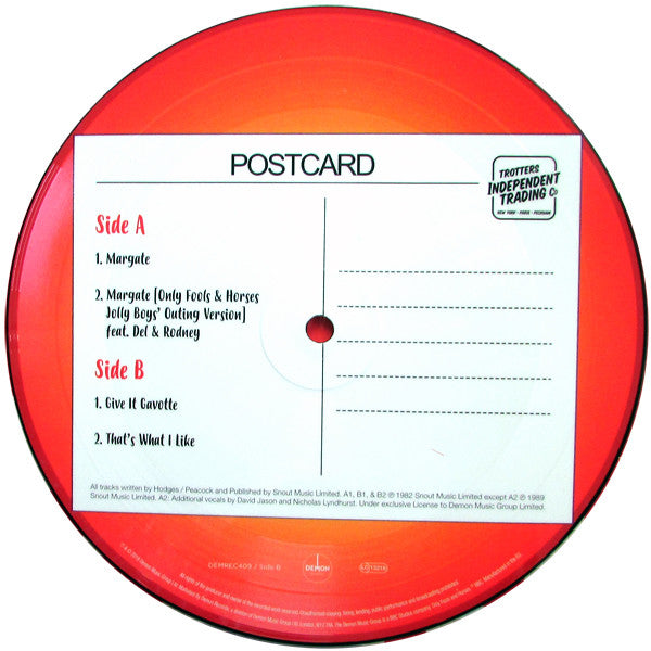 Chas & Dave – Margate (Vinyl, 7", 45 RPM, EP, Record Store Day, Limited Edition, Picture Disc, 2019) – photo 3