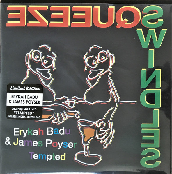 Erykah Badu & James Poyser – Tempted  (Vinyl, 7", 45 RPM, Record Store Day, Single, Jukebox, Limited Edition, 2019)