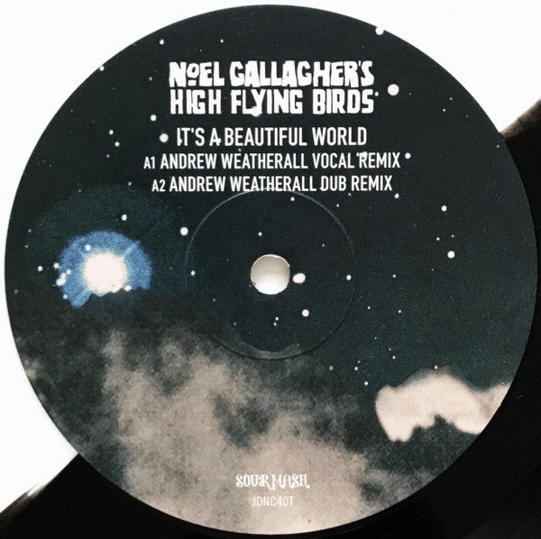 Noel Gallagher's High Flying Birds – It's A Beautiful World (Remixes) (Vinyl, 12", 33 ⅓ RPM, Record Store Day, Limited Edition, Monochrome, 2018) – photo 3