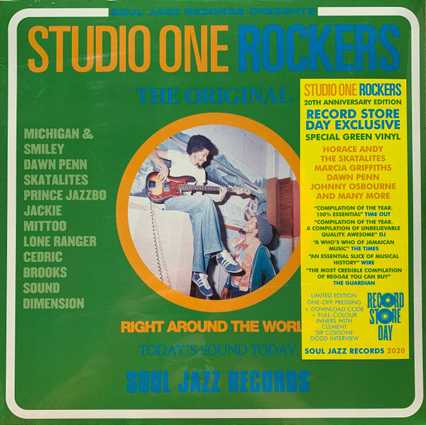 Various – Studio One Rockers (Vinyl, 2xLP, Record Store Day, Compilation, Limited Edition, Reissue, Green, 2020)
