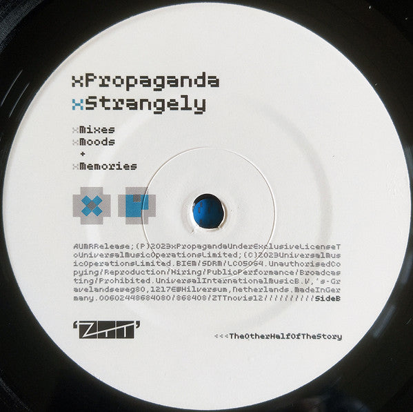 xPropaganda – Strangely (Mixes, Moods + Memories) (Vinyl, LP, Album, Record Store Day, Limited Edition, Partially Mixed, 2023) – photo 5