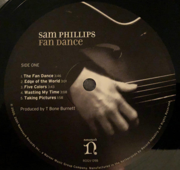 Sam Phillips – Fan Dance (Vinyl, LP, Album, Limited Edition, Numbered, Reissue, 2020) – photo 3