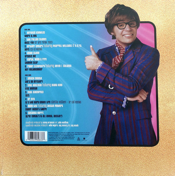 Various – Austin Powers In Goldmember (Vinyl, LP, Compilation, Limited Edition, Reissue, Gold, 2020) – photo 2