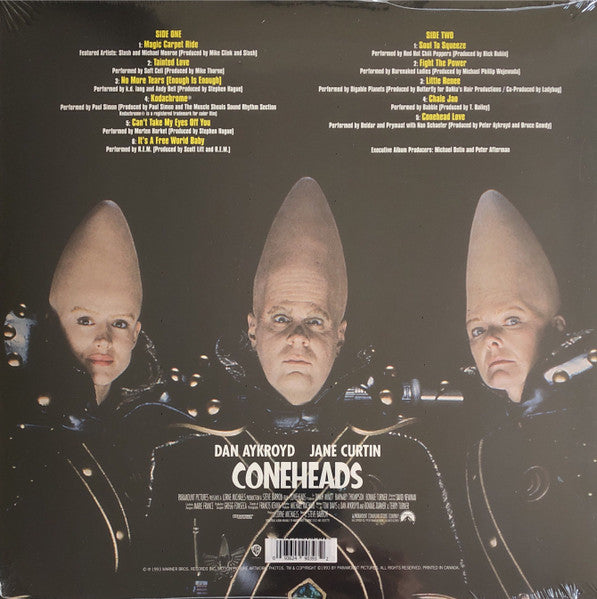 Various – Coneheads (Music From The Motion Picture Soundtrack) (Vinyl, LP, Record Store Day, Yellow, Translucent, 2019) – photo 2