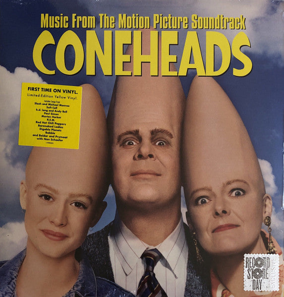 Various – Coneheads (Music From The Motion Picture Soundtrack) (Vinyl, LP, Record Store Day, Yellow, Translucent, 2019)