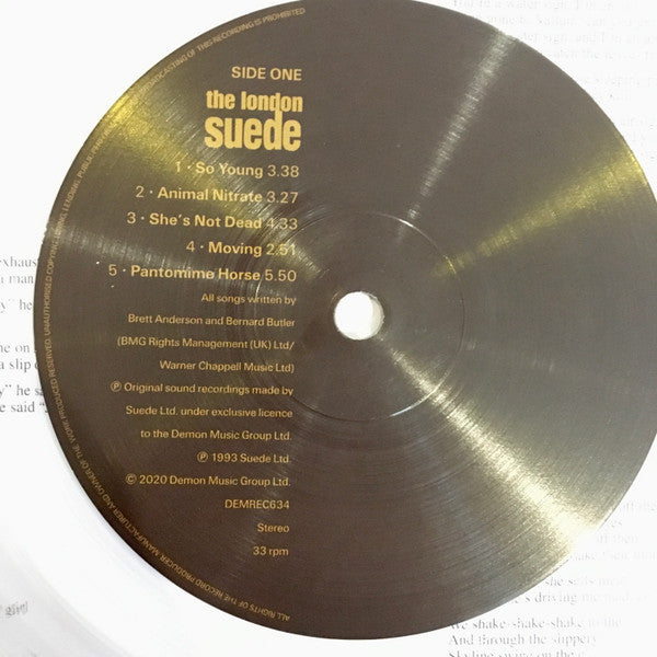 The London Suede – The London Suede (Vinyl, LP, Album, Record Store Day, Reissue, Clear, 180g, 2020) – photo 4