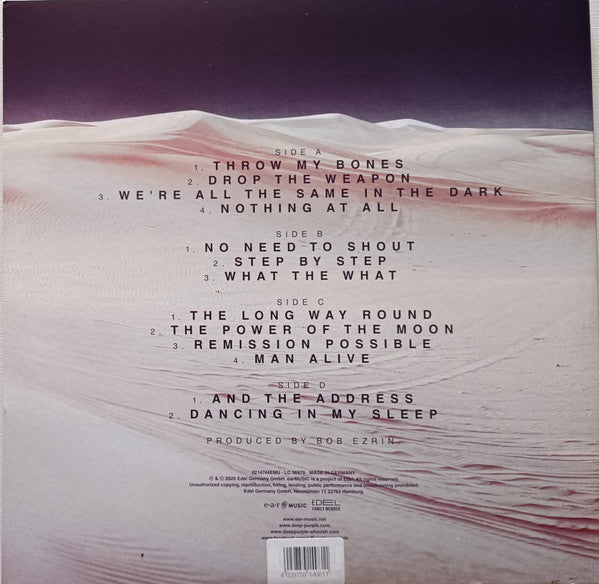 Deep Purple – Whoosh! (Vinyl, 2xLP, Album, Limited Edition, White Transparent, 2020) – photo 2