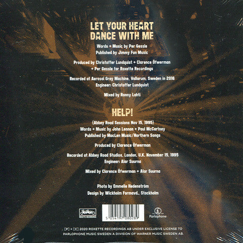 Roxette – Let Your Heart Dance With Me (Vinyl, 7", 45 RPM, Gold, 2020) – photo 2