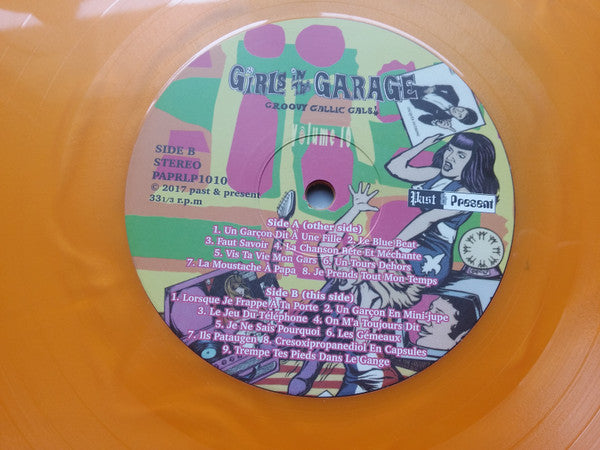 Various – Girls In The Garage Volume 10 - Groovy Gallic Gals! (Vinyl, LP, Compilation, Limited Edition, Numbered, Reissue, 180 Gram, Amber, 2017) – photo 4
