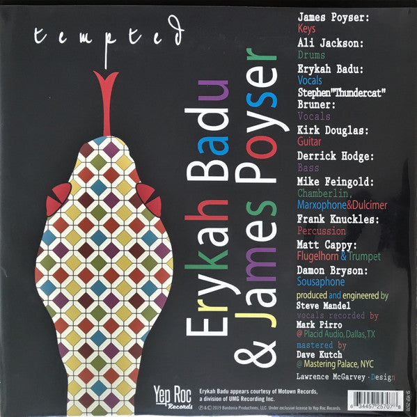 Erykah Badu & James Poyser – Tempted  (Vinyl, 7", 45 RPM, Record Store Day, Single, Jukebox, Limited Edition, 2019) – photo 3
