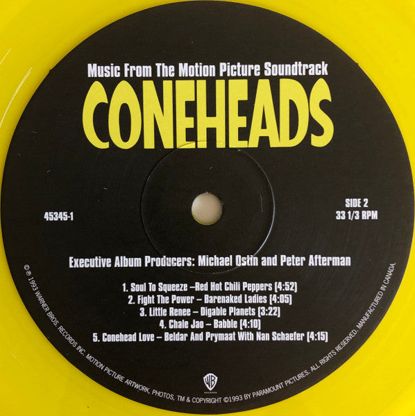 Various – Coneheads (Music From The Motion Picture Soundtrack) (Vinyl, LP, Record Store Day, Yellow, Translucent, 2019) – photo 4