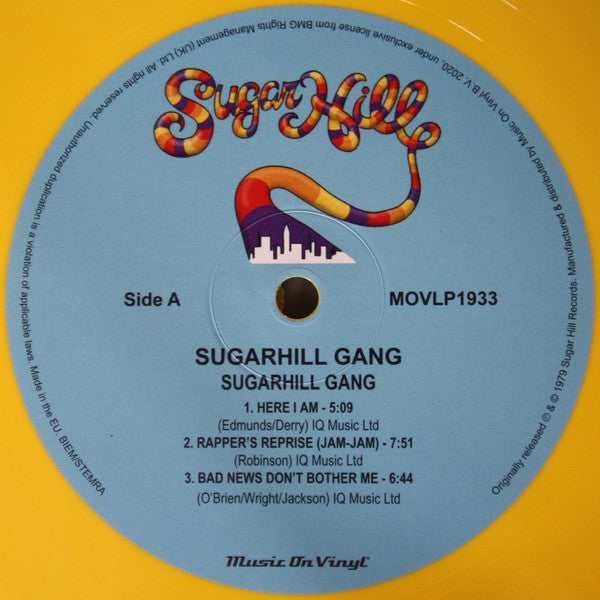 Sugarhill Gang – Sugarhill Gang (Vinyl, LP, Album, Record Store Day, Limited Edition, Numbered, Reissue, Yellow, 40th Anniversary Edition, 180 Gram, 2020) – photo 5