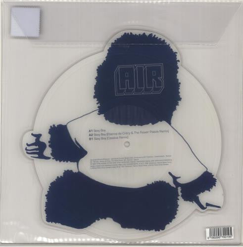 AIR – Sexy Boy (Vinyl, 10", 33 ⅓ RPM, Shape, Record Store Day, Single, Limited Edition, Picture Disc, Reissue, 2018) – photo 2