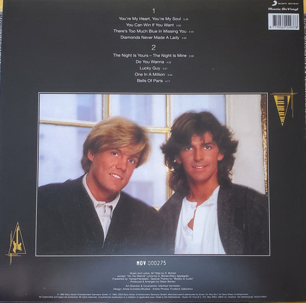 Modern Talking – The 1st Album (Vinyl, LP, Album, Limited Edition, Numbered, Reissue, Silver Marbled, 180g, 2023) – photo 3