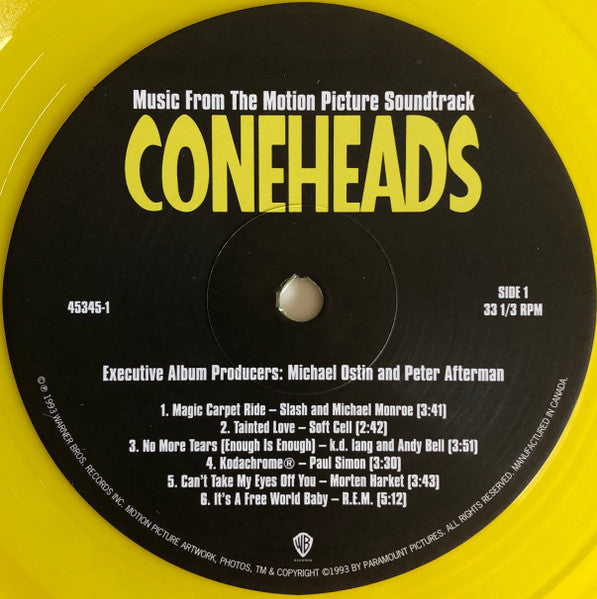 Various – Coneheads (Music From The Motion Picture Soundtrack) (Vinyl, LP, Record Store Day, Yellow, Translucent, 2019) – photo 3