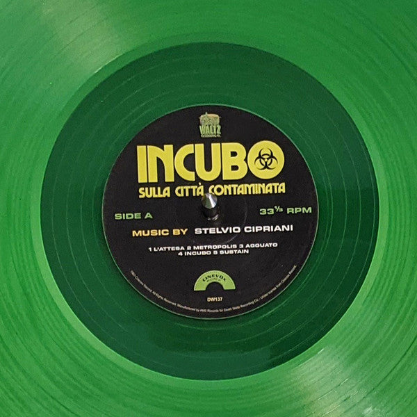 Stelvio Cipriani – Nightmare City = Incubo Sulla Città Contaminata (Original Motion Picture Soundtrack) (Vinyl, 2xLP, Album, Reissue, Remastered, Green [Contamination/Neon], 2021) – photo 5