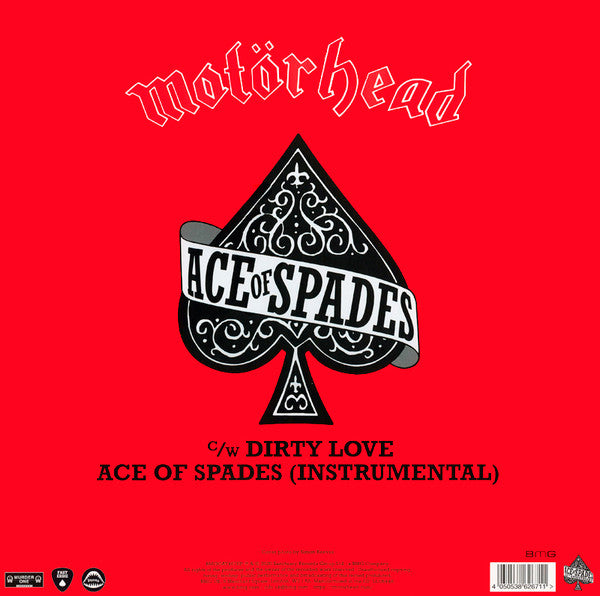 Motörhead – Ace Of Spades (Vinyl, 12", 33 ⅓ RPM, EP, Record Store Day, Limited Edition, Reissue, Red, 40th Anniversary, 2020) – photo 3