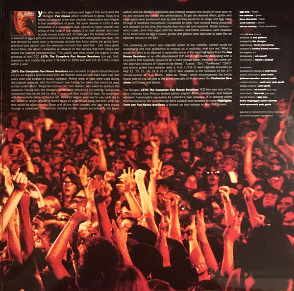 The Stooges – Highlights From The Fun House Sessions (Vinyl, 2xLP, Album, Limited Edition, Numbered, Special Edition, Multicolored Swirl, 2017) – photo 3
