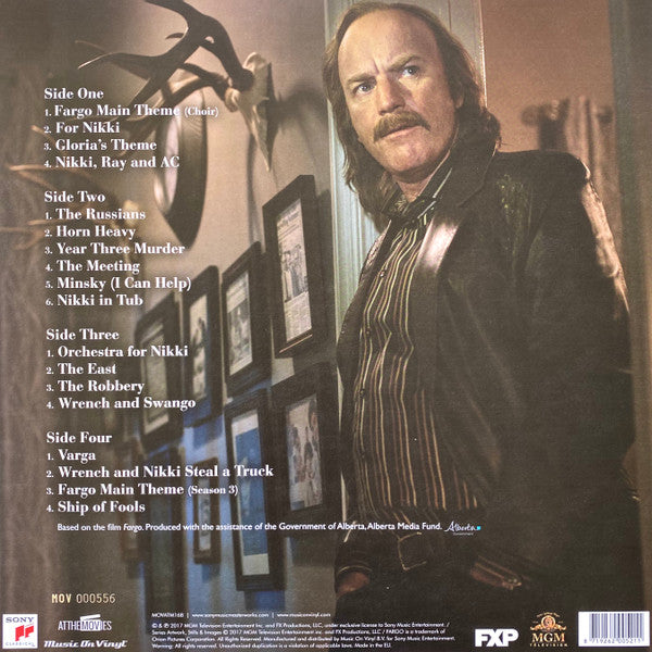 Jeff Russo – Fargo Year 3 (An Original MGM/FXP Television Series) (Vinyl, LP, Blue Transparent, 180g, Red Transparent, 180g, Limited Edition, Numbered, 2017) – photo 4