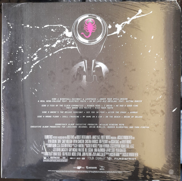 Cliff Martinez – Drive (Original Motion Picture Soundtrack) (Vinyl, LP, Pink Marble, Blue Marble, Album, Reissue, Special Edition, 2021) – photo 2