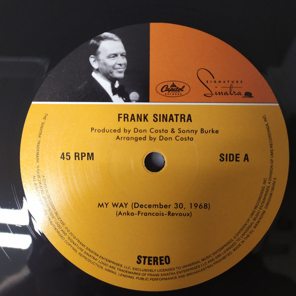 Frank Sinatra – My Way (Vinyl, 12", 45 RPM, Mispress, 2019) – photo 3