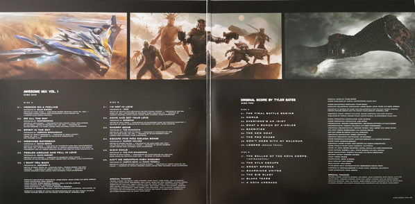 Various – Guardians Of The Galaxy (Vinyl, 2xLP, Compilation, Limited Edition, Red & Yellow, 2018) – photo 3