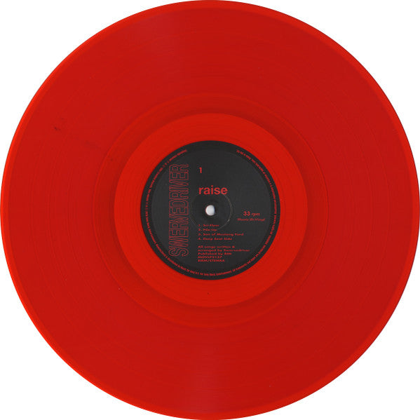 Swervedriver – Raise (Vinyl, LP, Album, Limited Edition, Numbered, Reissue, Red Transparent, 180g, 2018) – photo 4