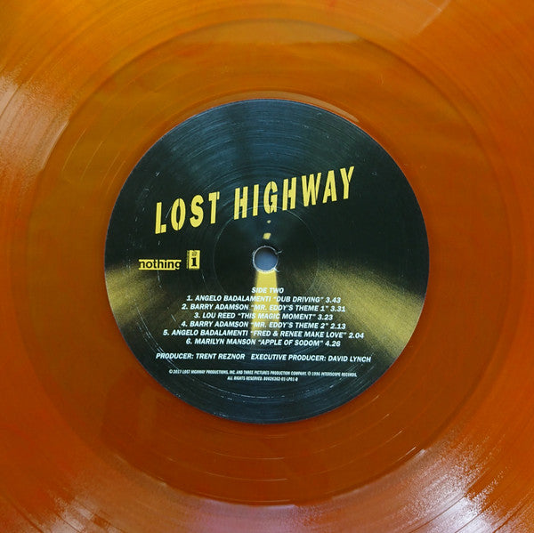 Various – Lost Highway (Vinyl, 2xLP, Compilation, Limited Edition, Reissue, Orange Translucent, 2017) – photo 4