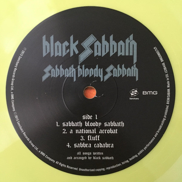 Black Sabbath – Sabbath Bloody Sabbath (Vinyl, LP, Album, Limited Edition, Reissue, Repress, Yellow, Gatefold, 2021) – photo 4