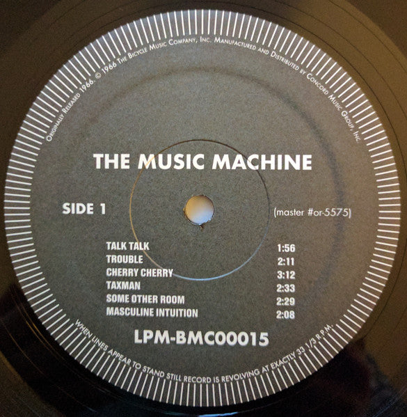 The Music Machine – (Turn On) The Music Machine (Vinyl, LP, Album, Record Store Day, Limited Edition, Reissue, Mono, 180-Gram, 2017) – photo 3