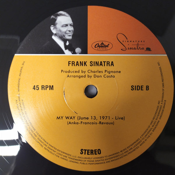 Frank Sinatra – My Way (Vinyl, 12", 45 RPM, Mispress, 2019) – photo 4